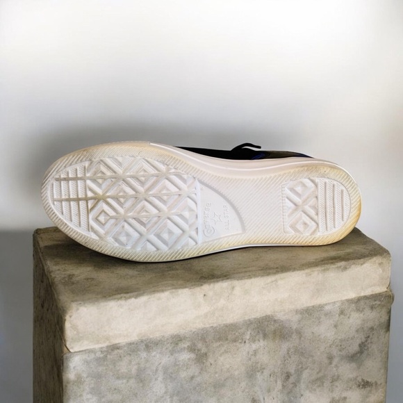 Black and Blue High-Top Sneakers - Picture 8 of 11